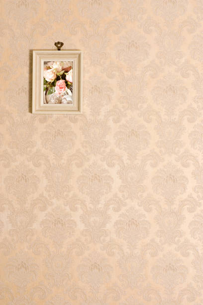 a painting hanging on a wall - home decoration stock pictures, royalty-free photos & images