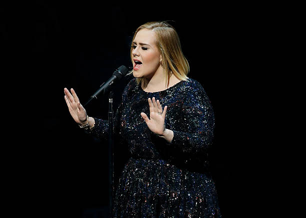 Adele performs in concert at the Toyota Center on November 8, 2016 in Houston, Texas.