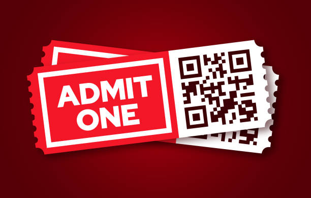 admit one event ticket - concert stock illustrations