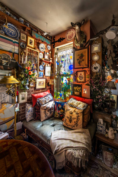 amazingly decorated house interior - home decoration stock pictures, royalty-free photos & images