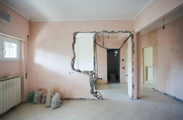 apartment renovation - home decoration stockfoto's en -beelden