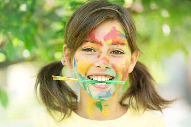 art lessons for kids - nails art stock pictures, royalty-free photos & images