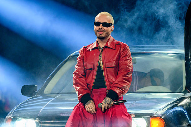 Balvin performs at Barclays Center in Brooklyn as part of "Back to the RAYO" North America Tour 2025 on March 30, 2025 in New York City.