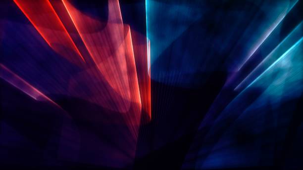 beams of coloured light, illustration - concert stock pictures, royalty-free photos & images