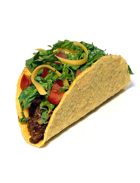 beef taco - food stock pictures, royalty-free photos & images