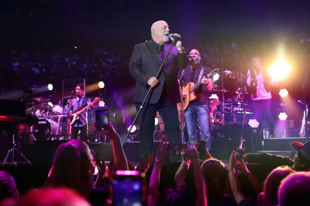 Billy Joel performs at Madison Square Garden on August 28, 2019 in New York City.