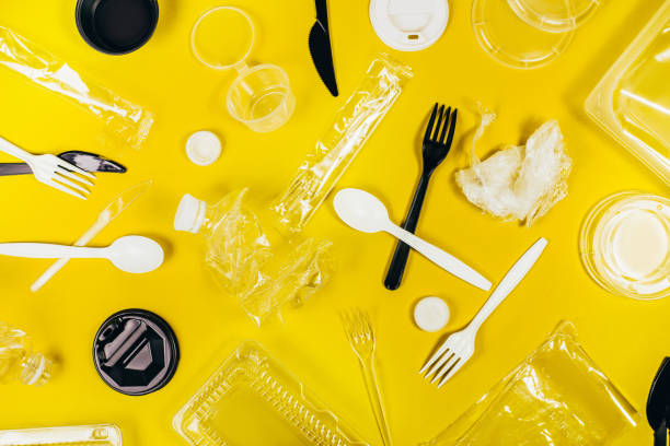 black and white plastic waste - junk food stock pictures, royalty-free photos & images