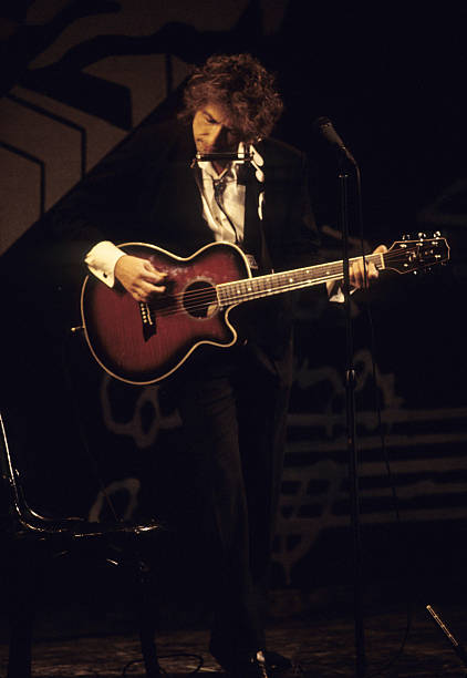 Bob Dylan during Bob Dylan in Concert - File Photos March 1987, United States.