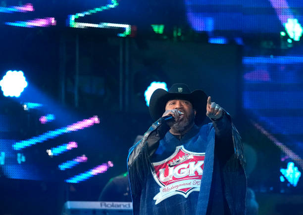 Bun B performs during his Southern Takeover concert at the Rodeo Houstons Livestock Show and Rodeo at NRG Stadium on Friday, March 3, 2023 in Houston.