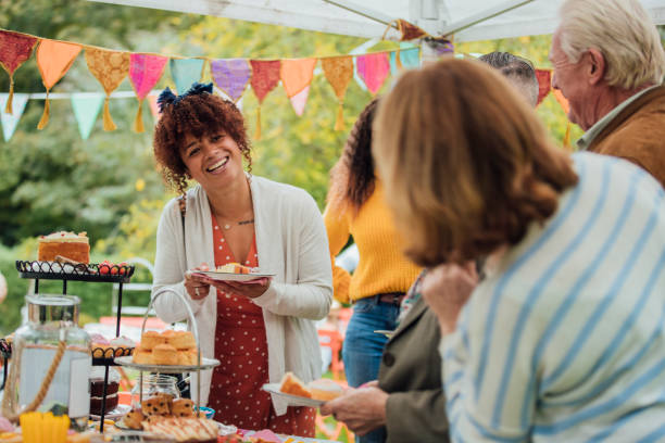cake? - garden decoration stock pictures, royalty-free photos & images