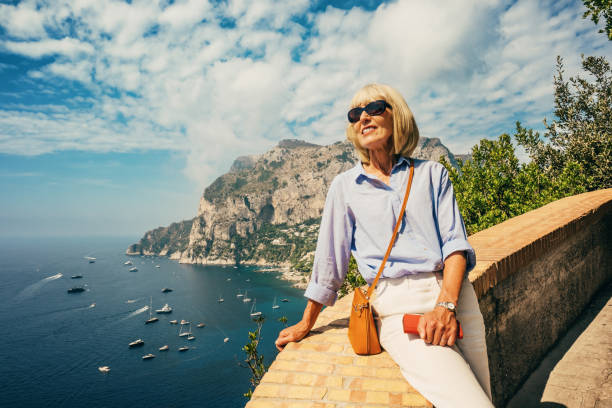 capri, italien - travel stock-fotos und bilder