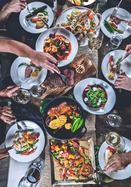 caribbean cuisine - food stock pictures, royalty-free photos & images