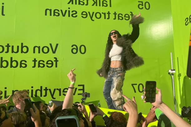 Charli XCX shared her new remix album with a few hundred fans at a special event at Storm King Oct. 10. (Maria M. Silva