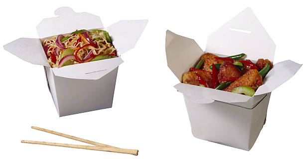 chinese takeout food - junk food stock pictures, royalty-free photos & images