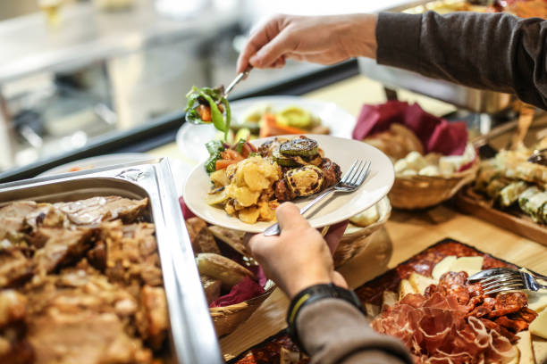 choosing food - food stock pictures, royalty-free photos & images