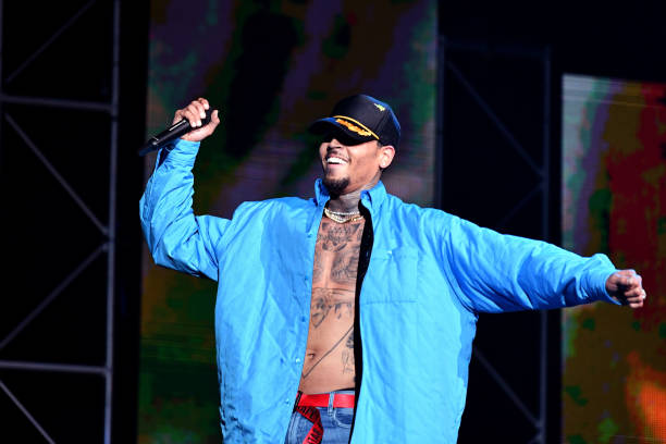 Chris Brown performs at 2018 BET Experience Staples Center Concert, sponsored by COCA-COLA, at L.A. Live on June 22, 2018 in Los Angeles, California.