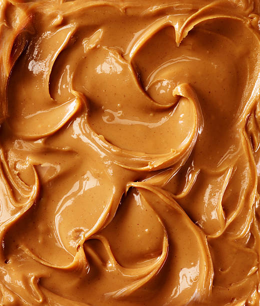 close up of peanut butter spread - food stock pictures, royalty-free photos & images