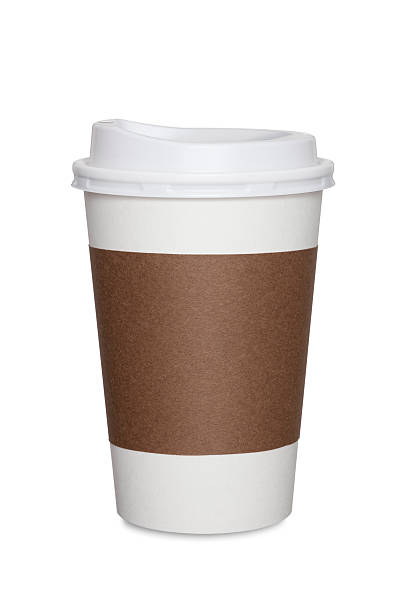 coffee cup isolated - junk food stock pictures, royalty-free photos & images