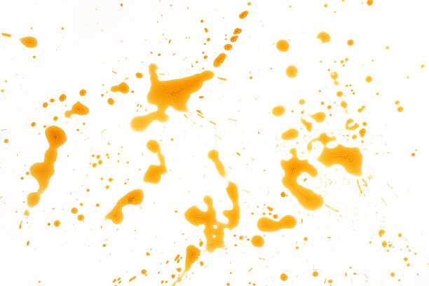 coffee cup stains from spilled coffee on white color background. - food stock pictures, royalty-free photos & images