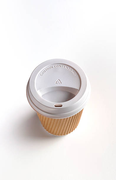 coffee cup with copy space - junk food stock pictures, royalty-free photos & images