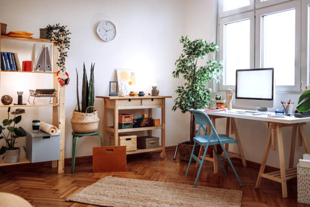 cozy apartment with no people - home decoration stock pictures, royalty-free photos & images