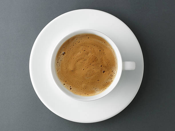 crema espresso - coffee stockfoto's en -beelden