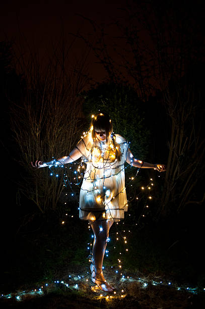 dancing as fast as i can. - garden decoration stock pictures, royalty-free photos & images