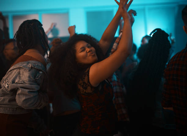 dancing into the new year - concert stock pictures, royalty-free photos & images