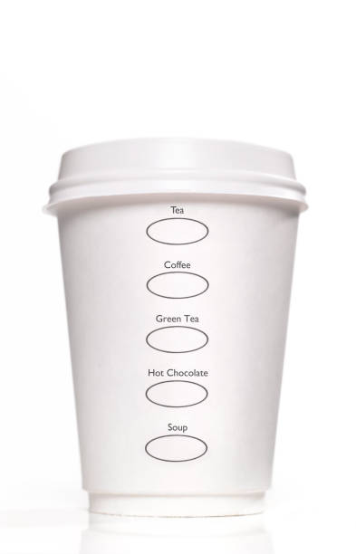 disposable cup with drink options - junk food stock pictures, royalty-free photos & images