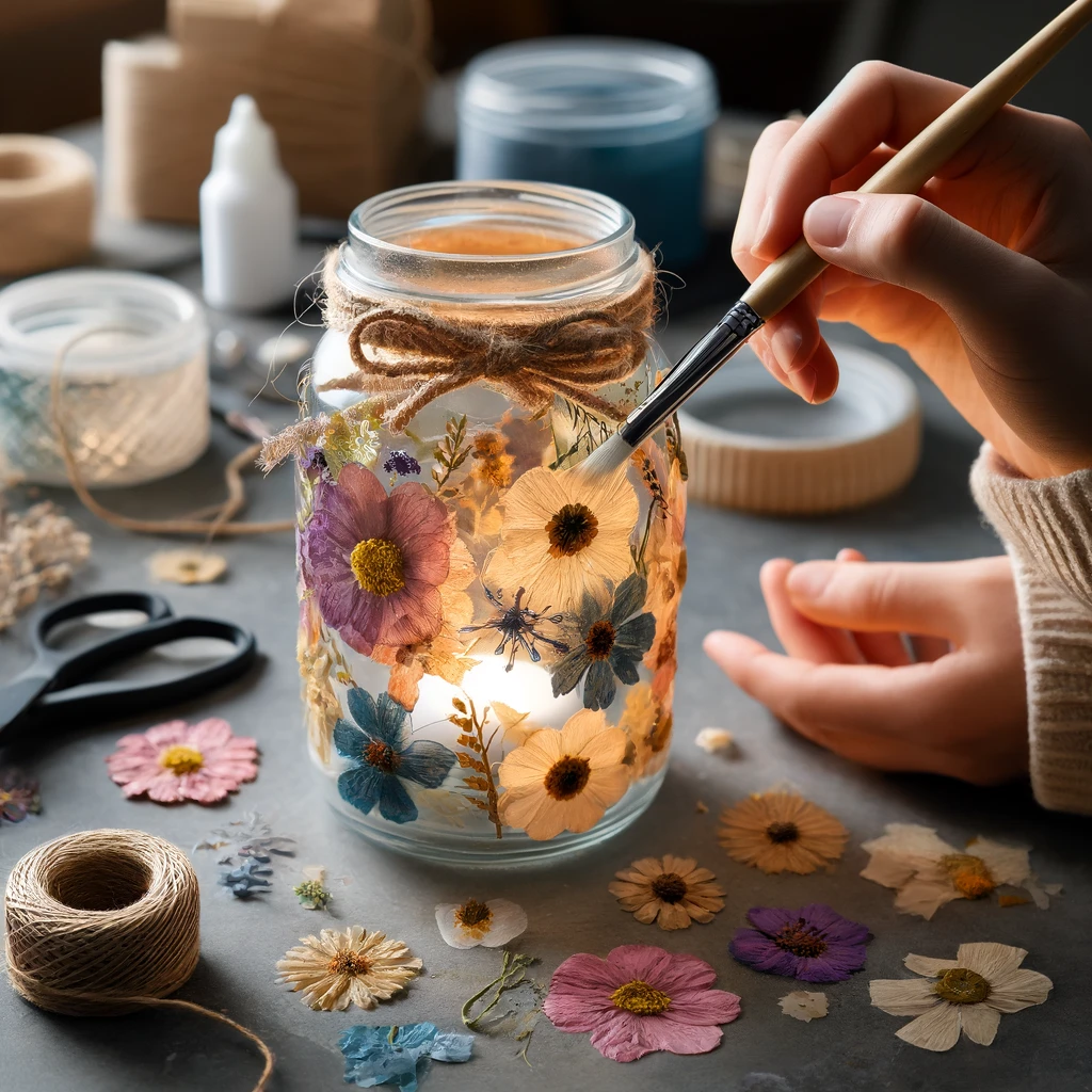 DIY Pressed Flower Lanterns: A Beautiful Craft Project