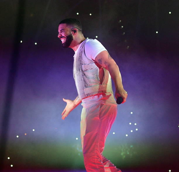 Drake performs onstage during the Final Stop of 'Aubrey & The three Amigos Tour' at State Farm Arena on November 18, 2018 in Atlanta, Georgia.
