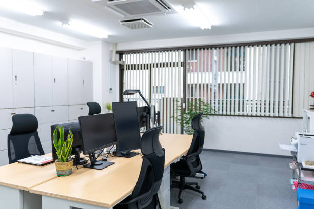 empty office - home decoration stock pictures, royalty-free photos & images