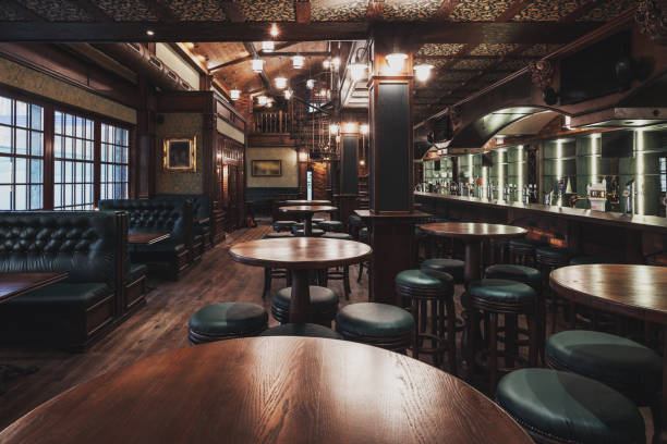 empty restaurant interior - home decoration stock pictures, royalty-free photos & images