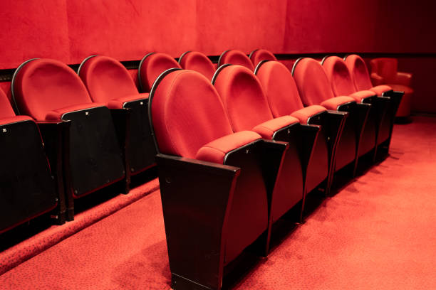 empty seats in theatre - concert stock pictures, royalty-free photos & images