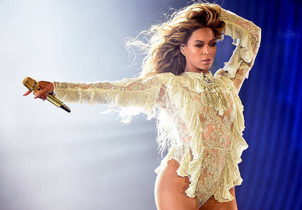 Entertainer Beyonce performs onstage during "The Formation World Tour" at the Rose Bowl on May 14, 2016 in Pasadena, California.