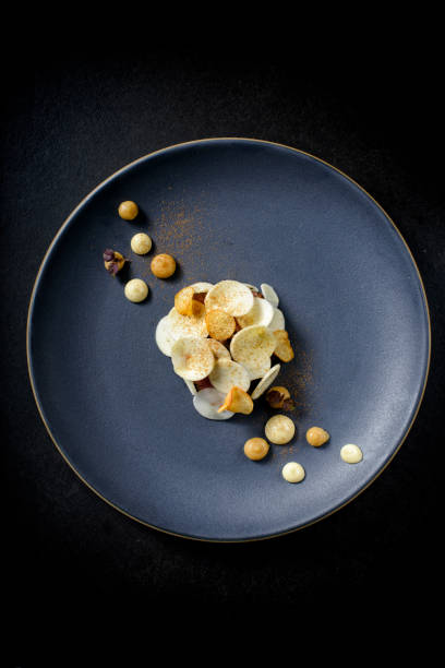 fine dining of 60 days grass beef - food stock pictures, royalty-free photos & images