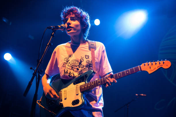 Finn Wolfhard of Calpurnia performs at KOKO on November 29, 2018 in London, England.