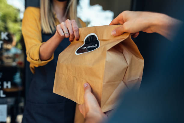 food delivering - junk food stock pictures, royalty-free photos & images