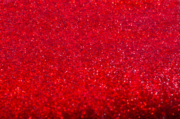 full frame of red glitter nail polish - nails art stock pictures, royalty-free photos & images