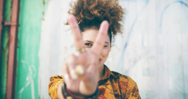 give the world your peace - fashion stock pictures, royalty-free photos & images