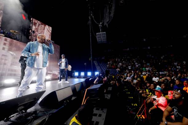 God of Wu-Tang Clan performs onstage during Leg 2 in North America of NY State of Mind Tour at Bridgestone Arena on September 20, 2023 in Nashville,...