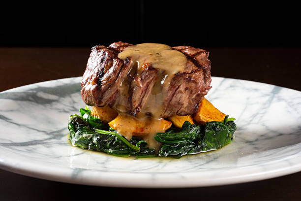 grilled fillet steak - food stock pictures, royalty-free photos & images