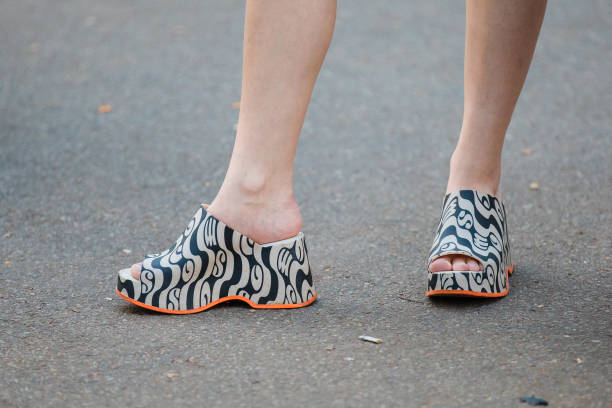 Guest is seen during Sao Paulo Fashion Week 2024 N58 - Street Style at Parque Ibirapuera on October 16, 2024 in Sao Paulo, Brazil.