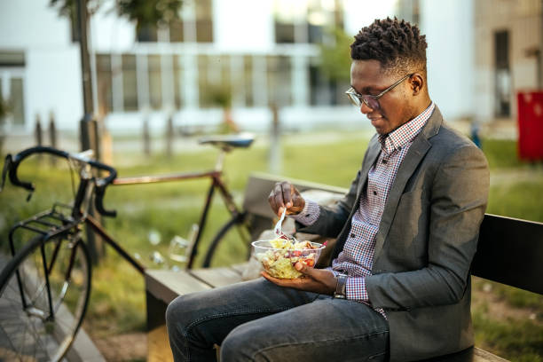 happy on a diet - junk food stock pictures, royalty-free photos & images