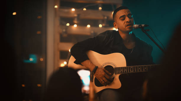 he has some amazing musical talents - concert stock pictures, royalty-free photos & images
