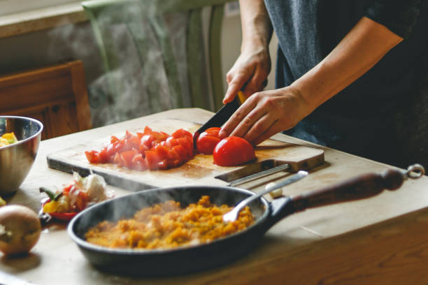 healthy cooking - food stock pictures, royalty-free photos & images