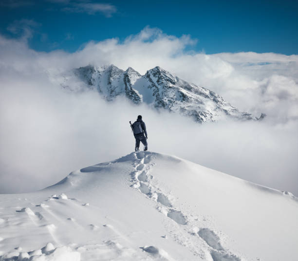 hiking in the mountains - travel stock pictures, royalty-free photos & images