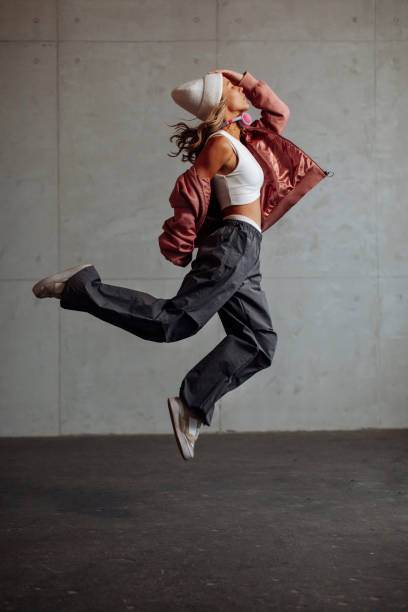 hip-hop dance moves - fashion stock pictures, royalty-free photos & images