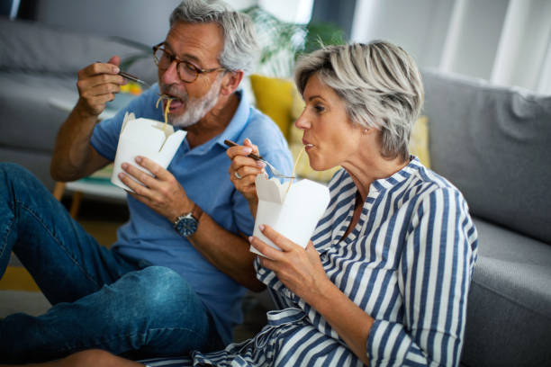 home comforts and quick bites. - junk food stock pictures, royalty-free photos & images