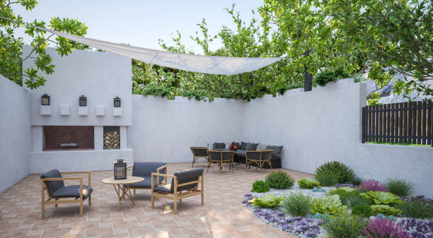 home interior bedroom - garden decoration stock pictures, royalty-free photos & images